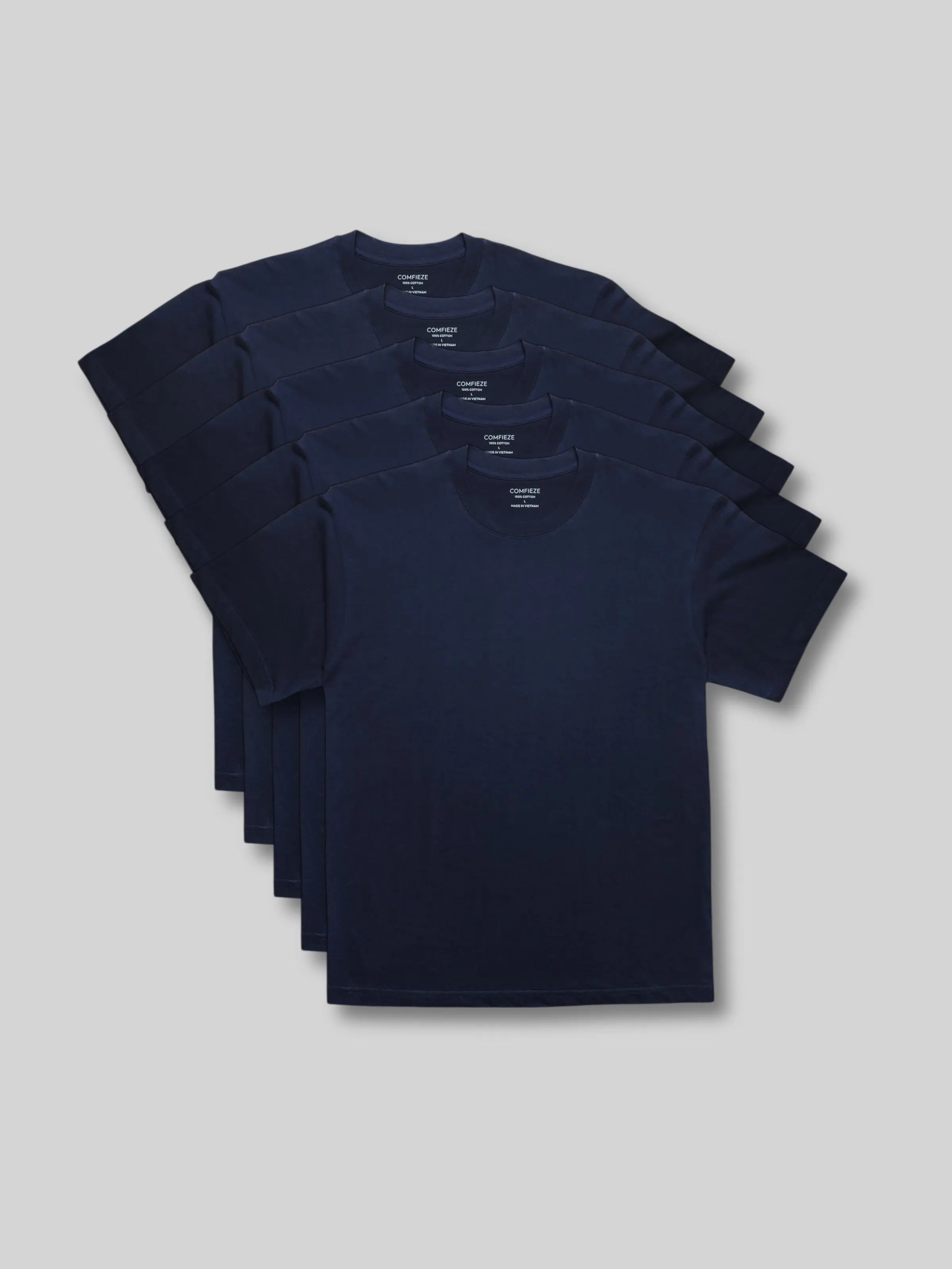 Cotton Classics 5-Pack Crewneck T-Shirt