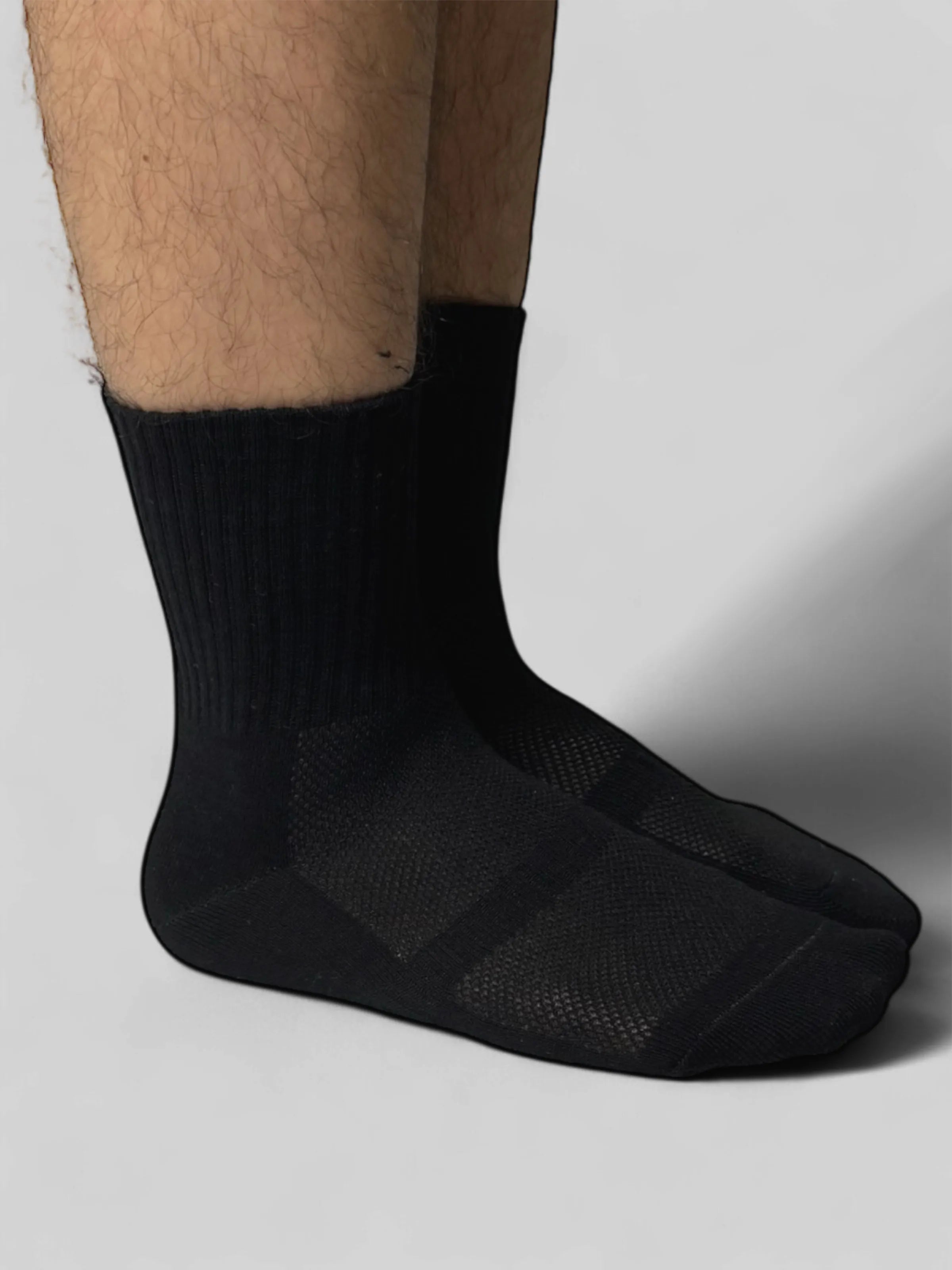 Basic Cushion 3-Pack High Crew Socks