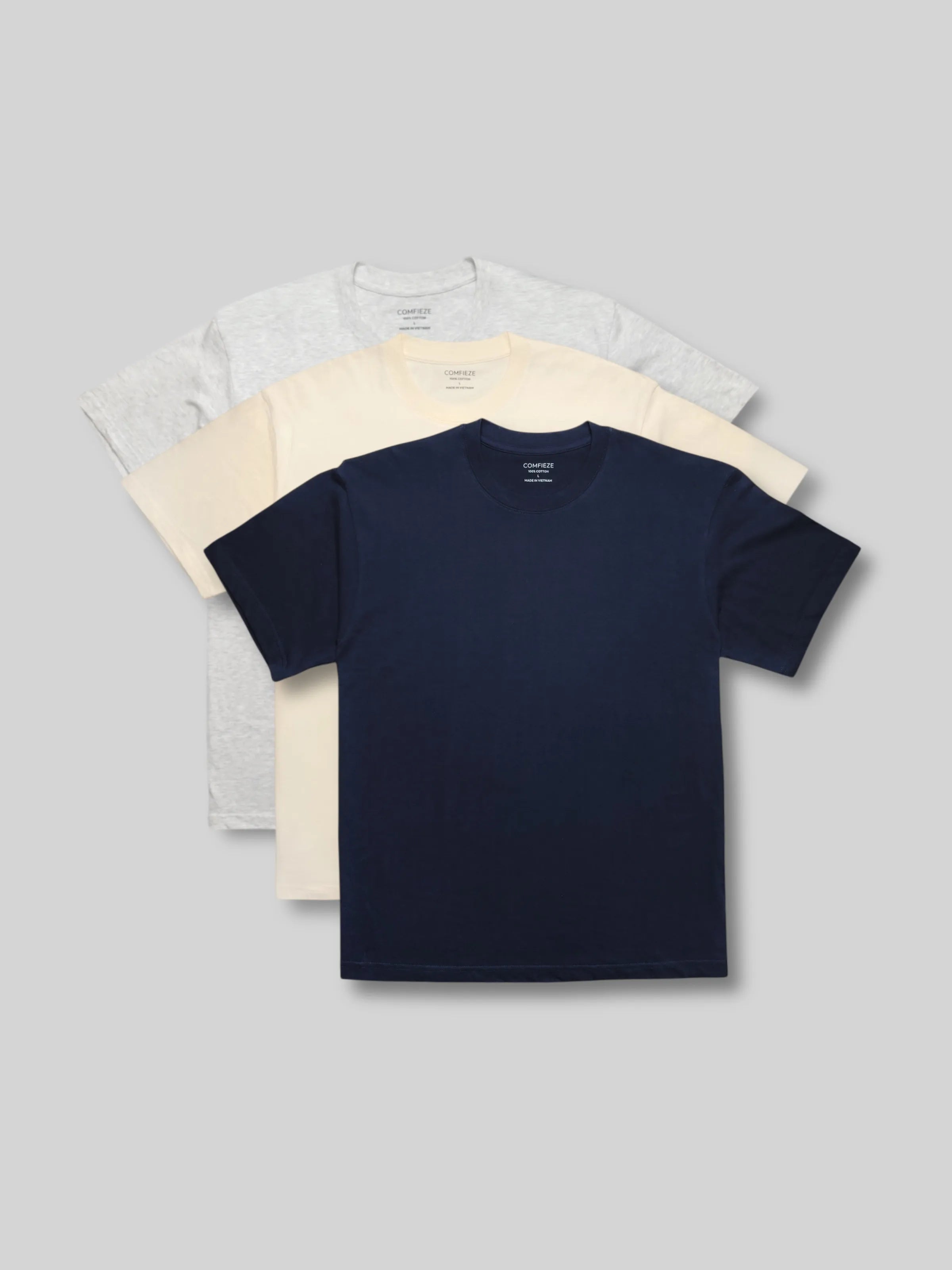 Cotton Classics 3-Pack Crewneck T-Shirt