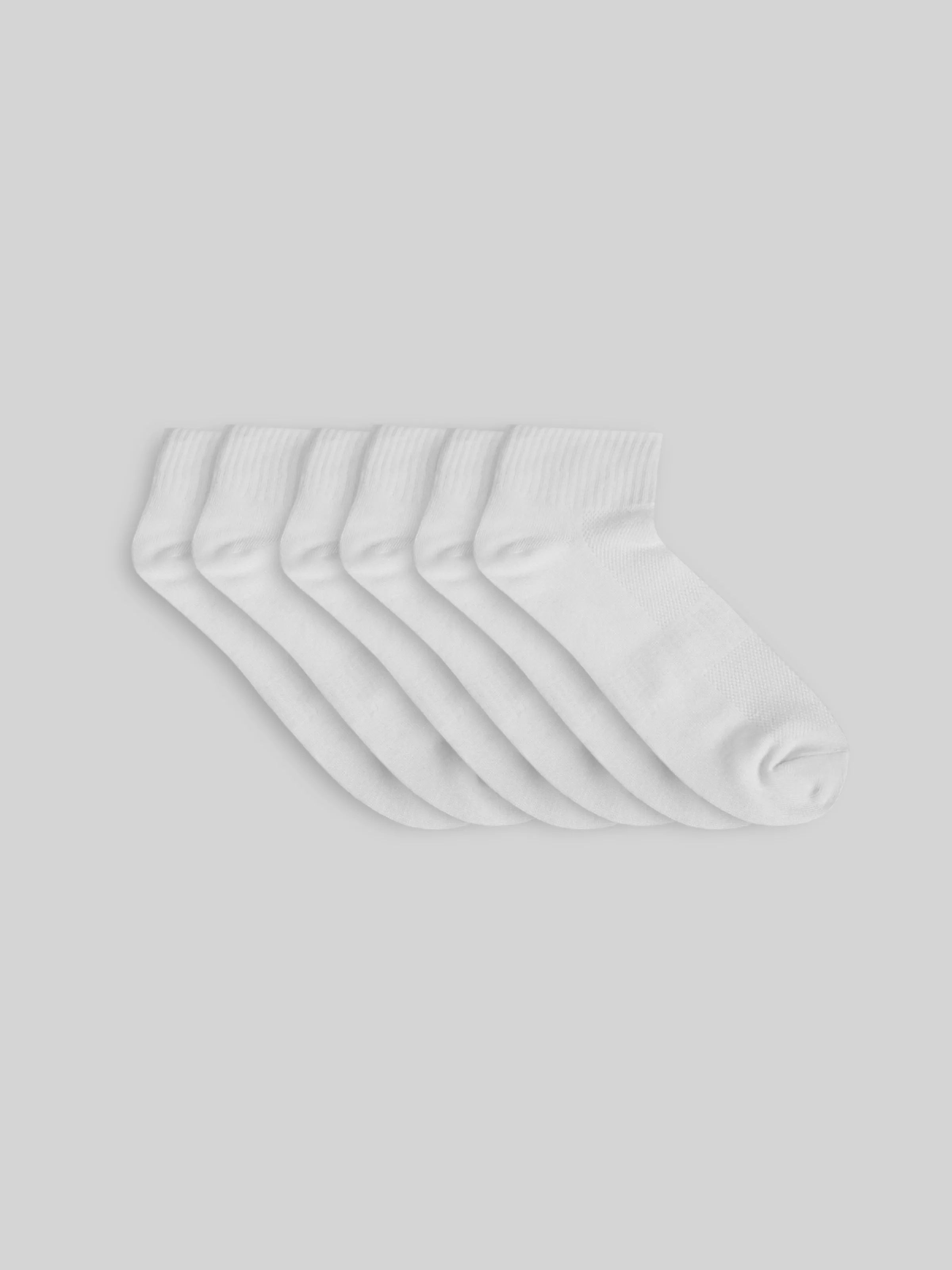 Basic Cushion 6-Pack Ankle Socks