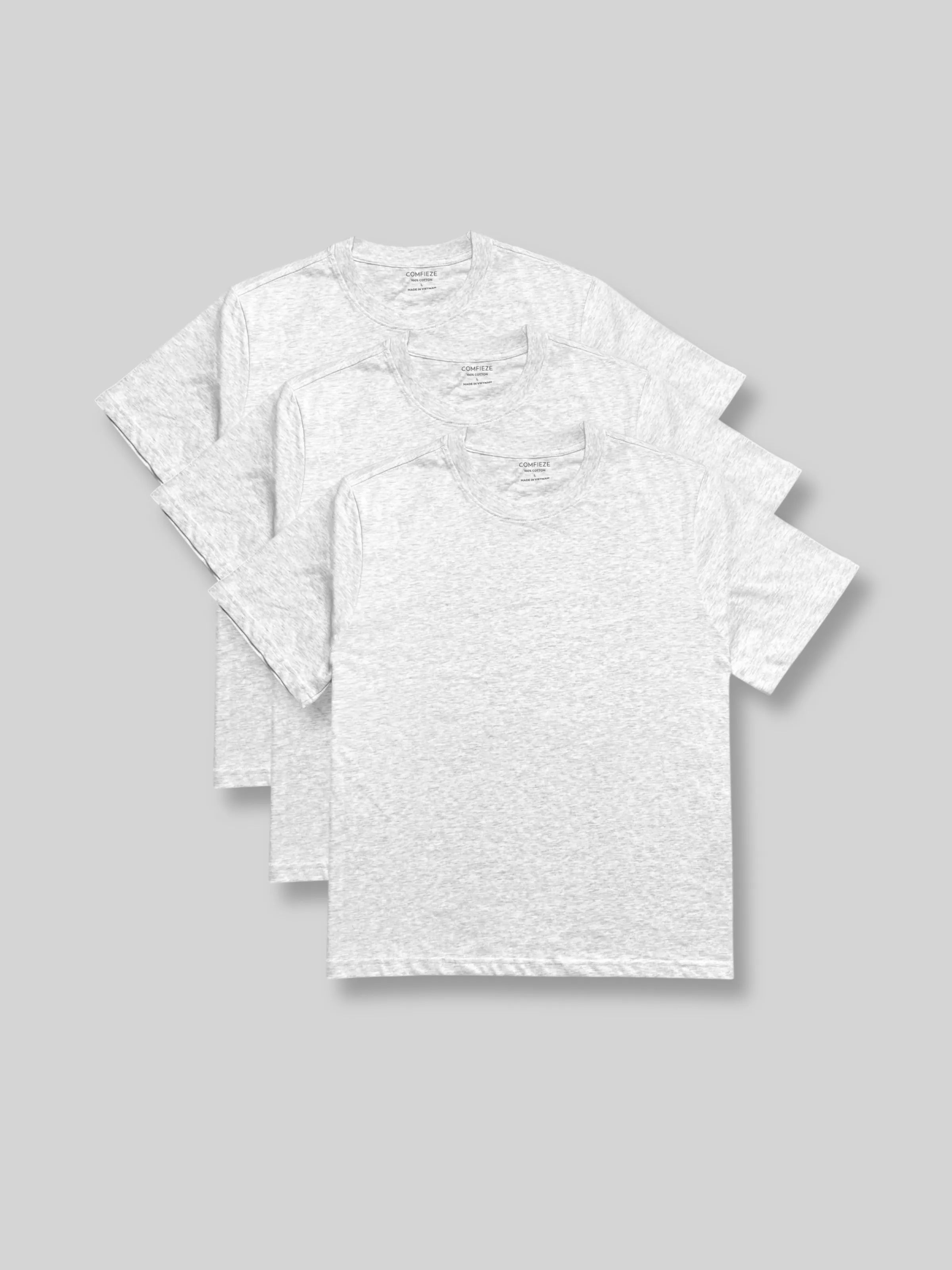 Heavyweight Cotton 3-Pack Crewneck T-Shirt