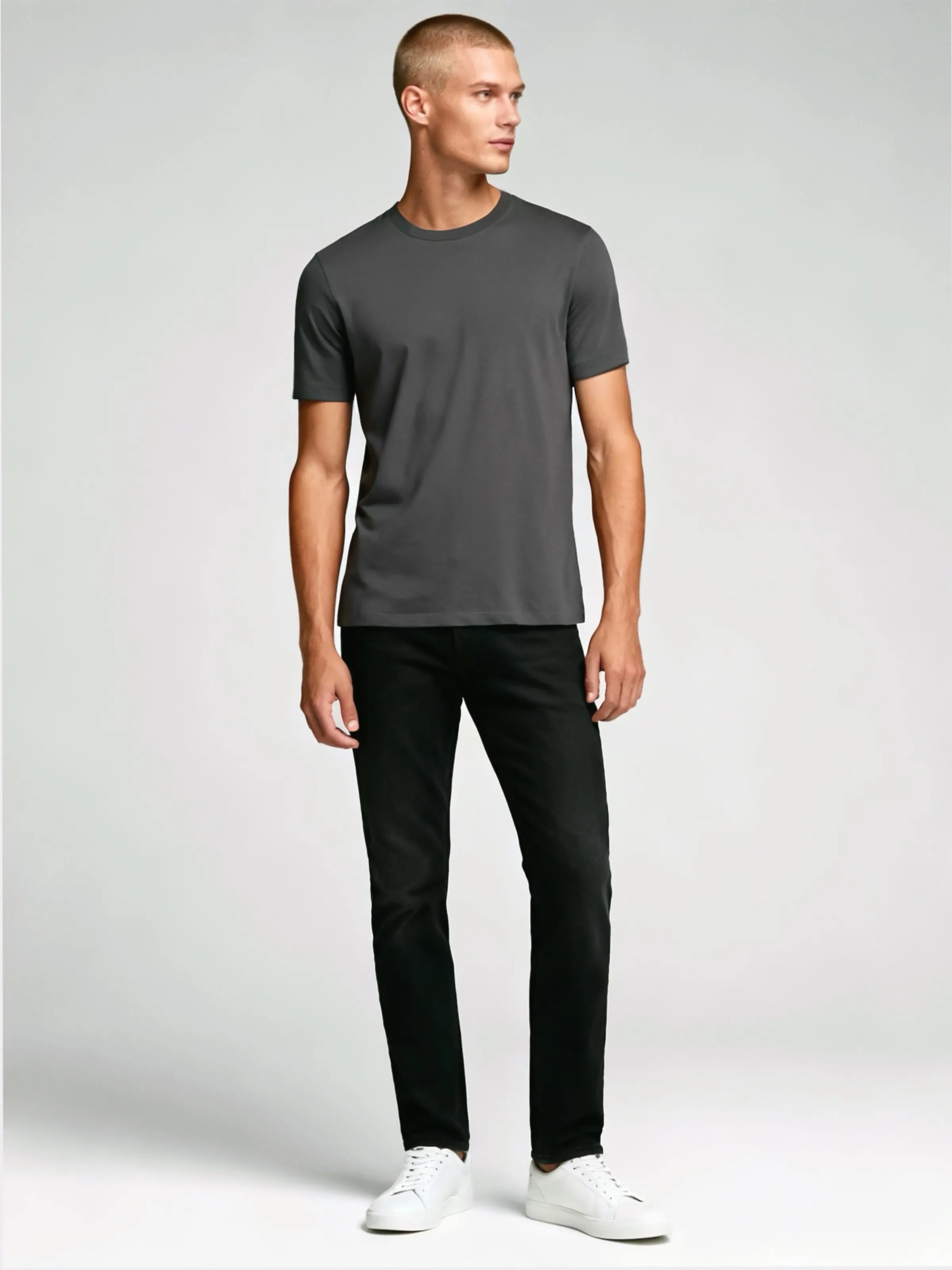 Heavyweight Cotton Crewneck T-Shirt