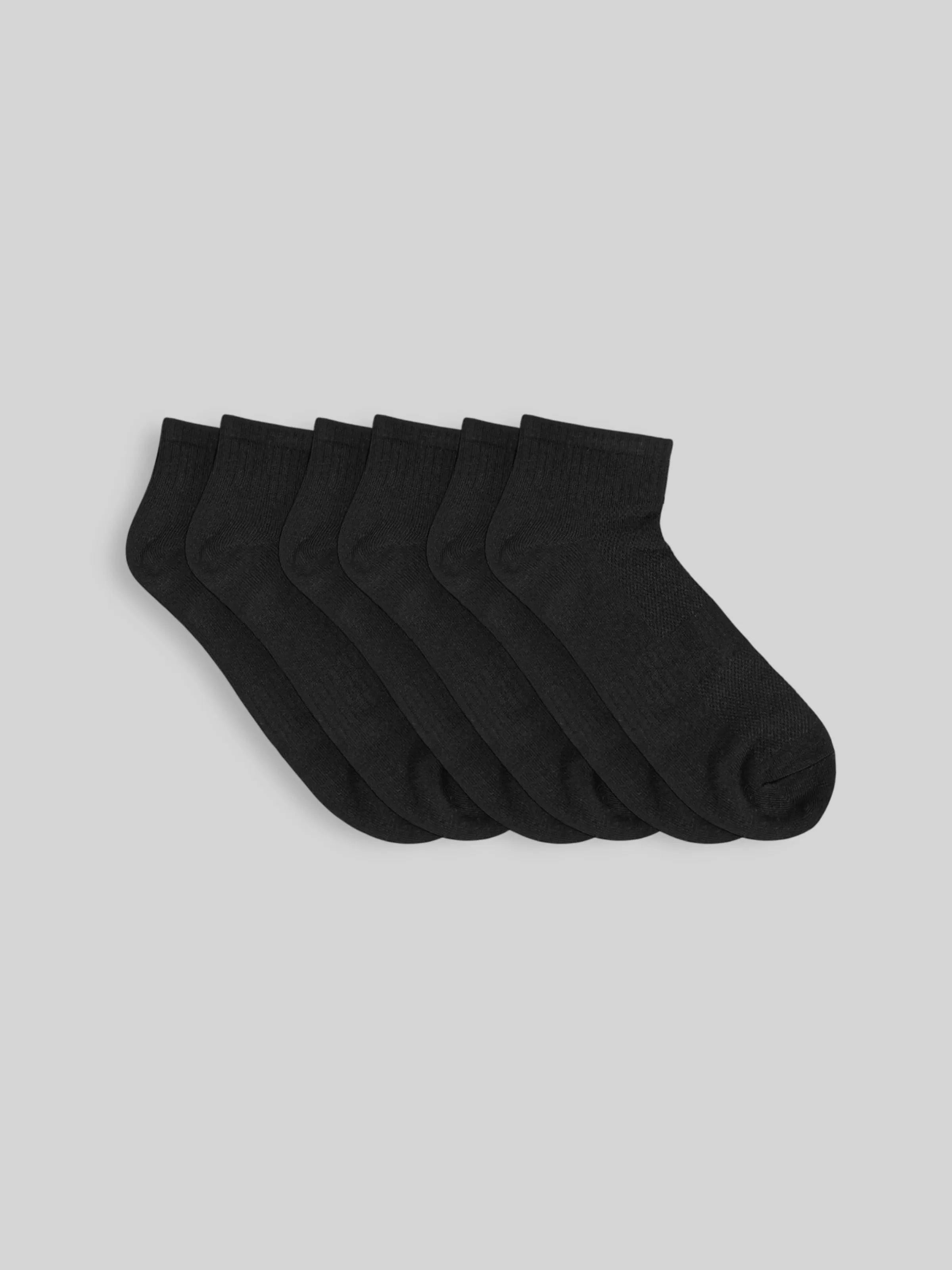 Basic Cushion 6-Pack Ankle Socks