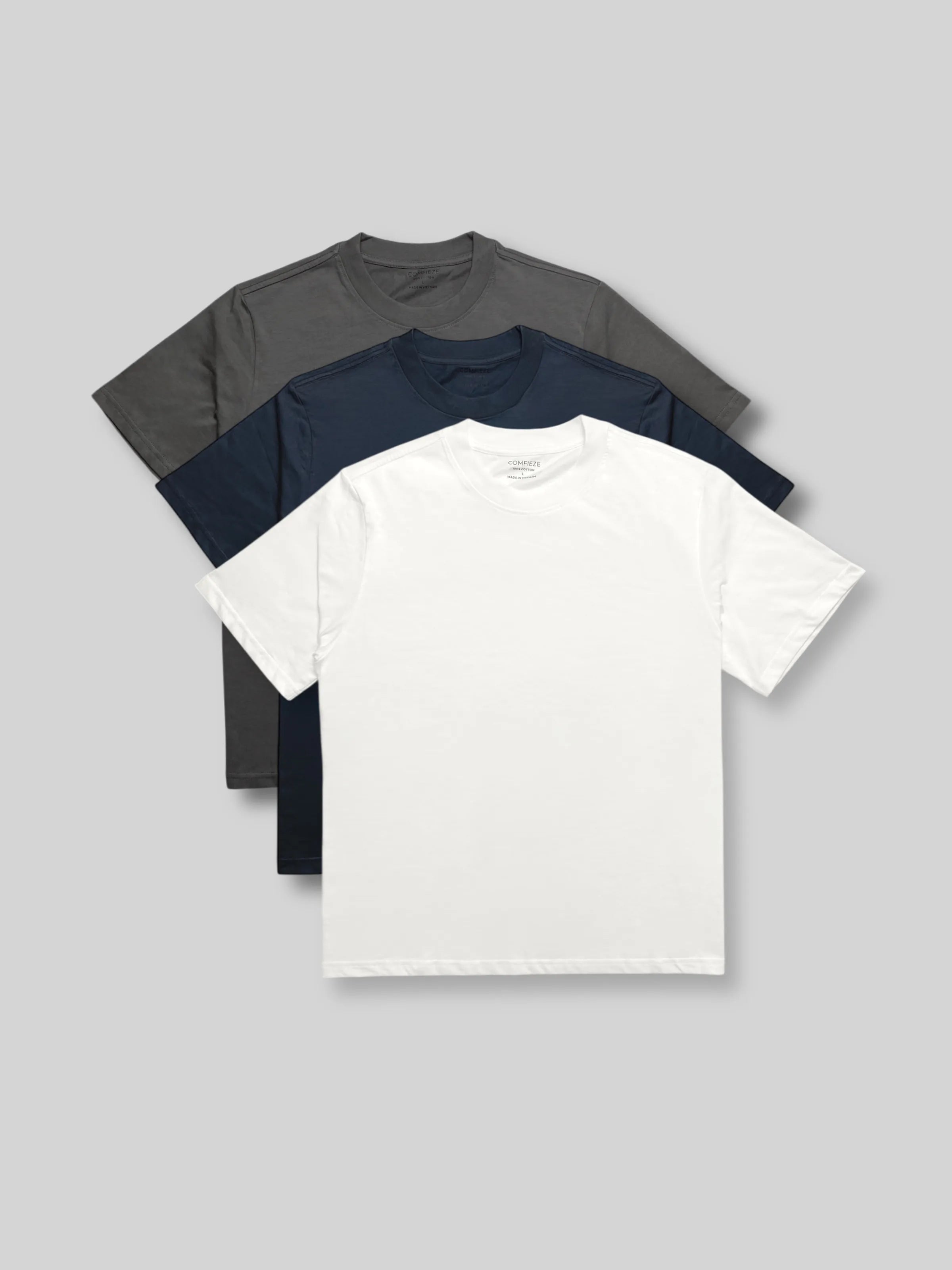 Heavyweight Cotton 3-Pack Crewneck T-Shirt
