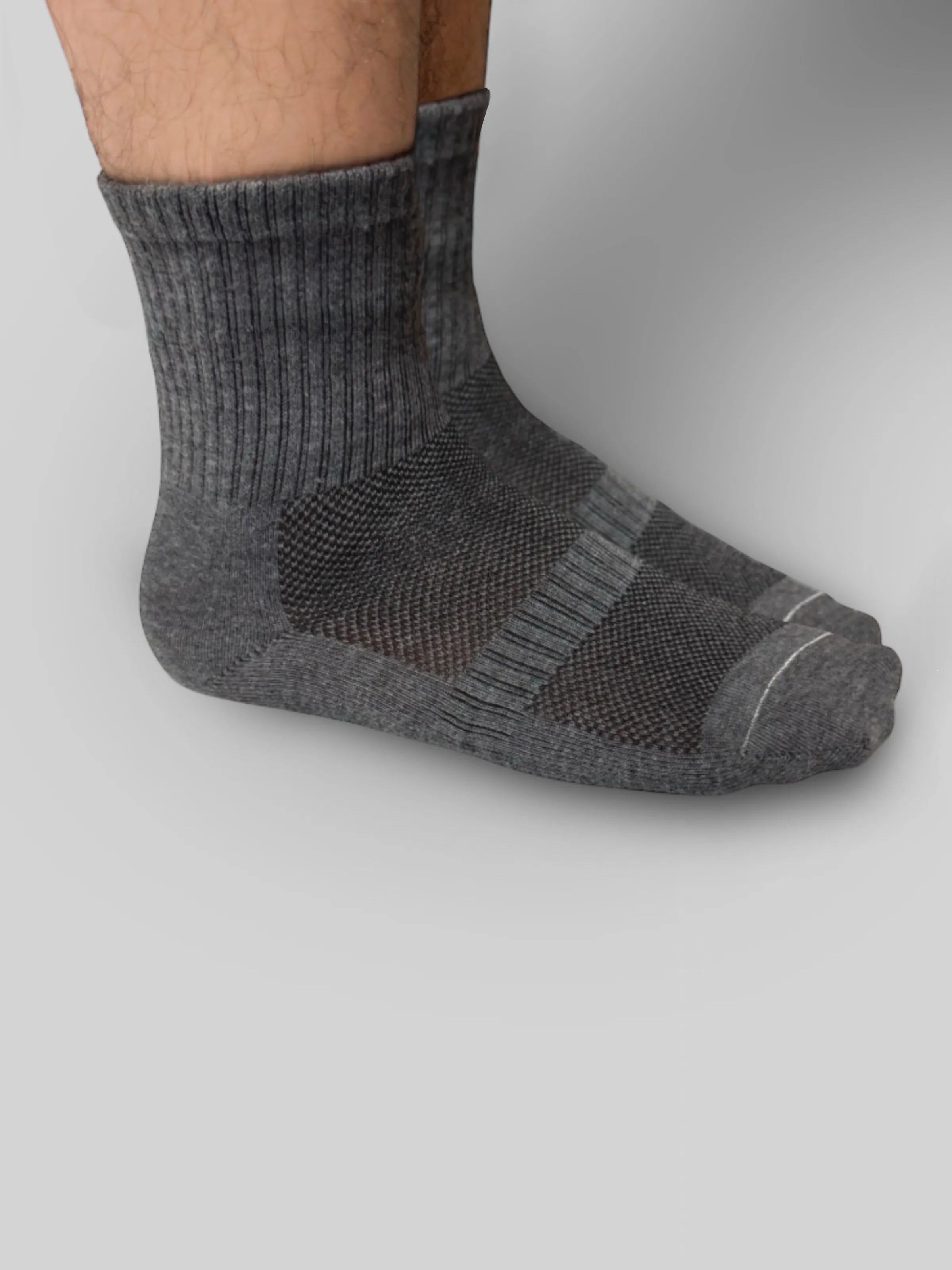 Basic Cushion 3-Pack High Crew Socks