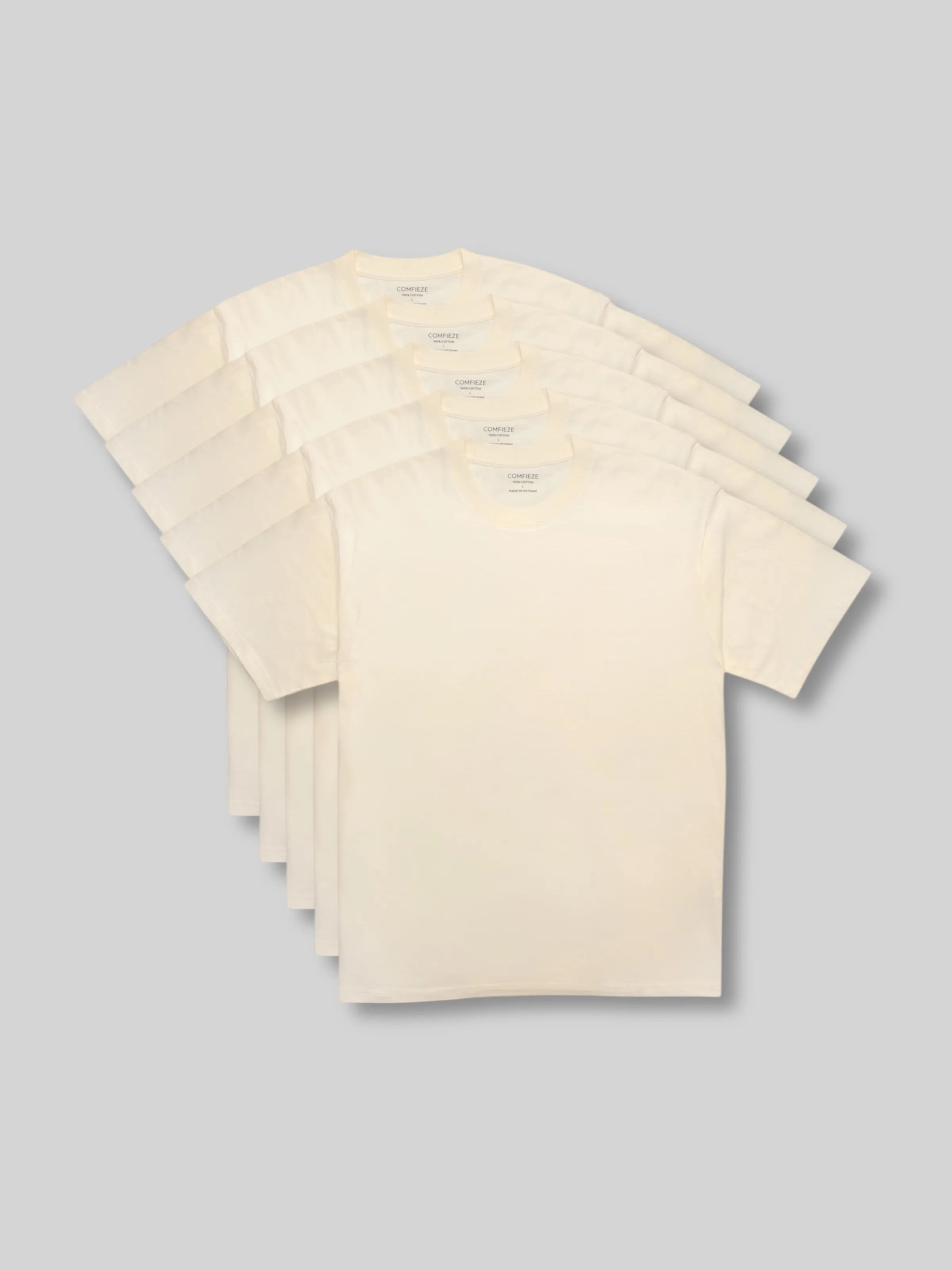 Cotton Classics 5-Pack Crewneck T-Shirt