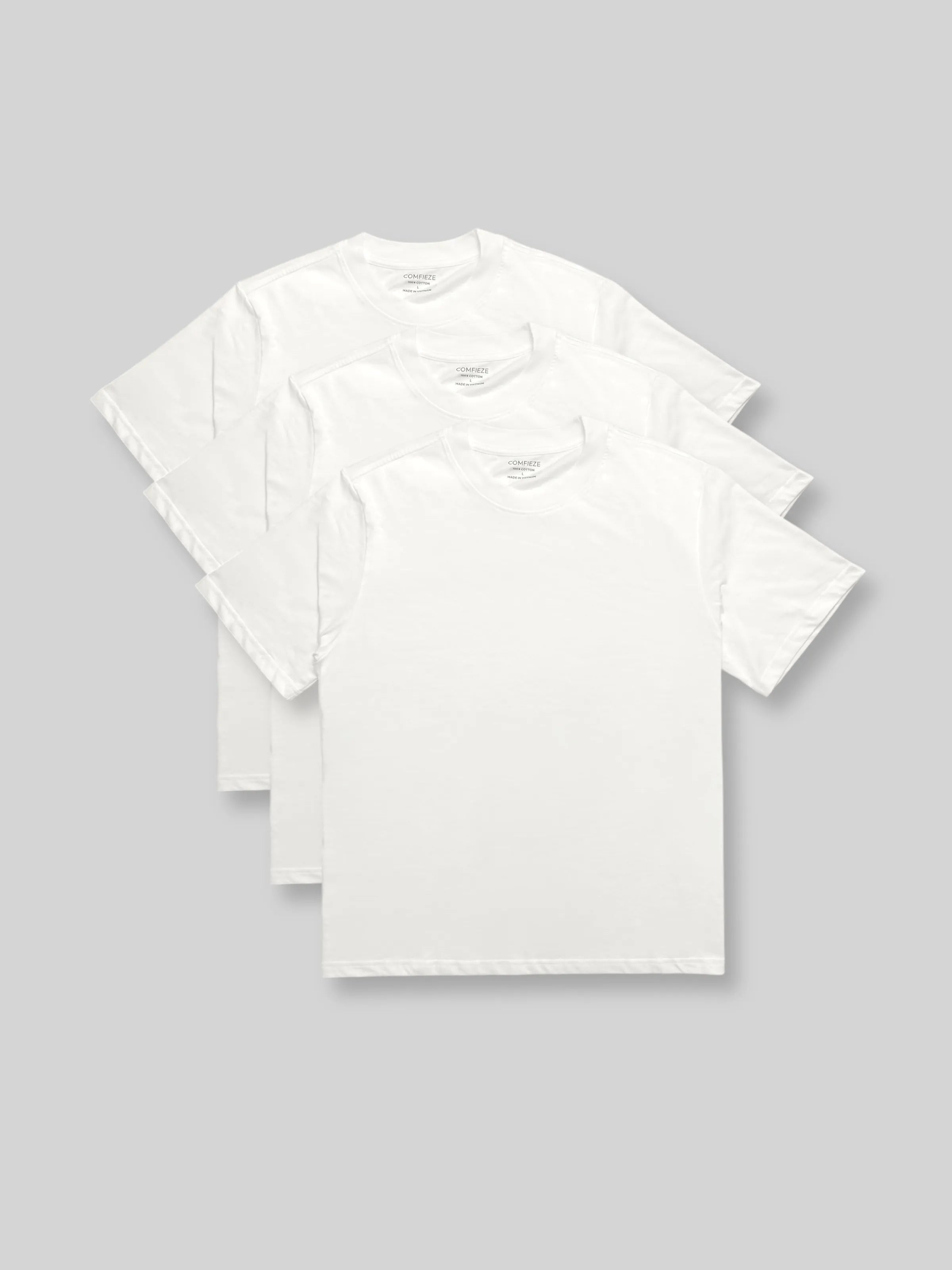 Heavyweight Cotton 3-Pack Crewneck T-Shirt