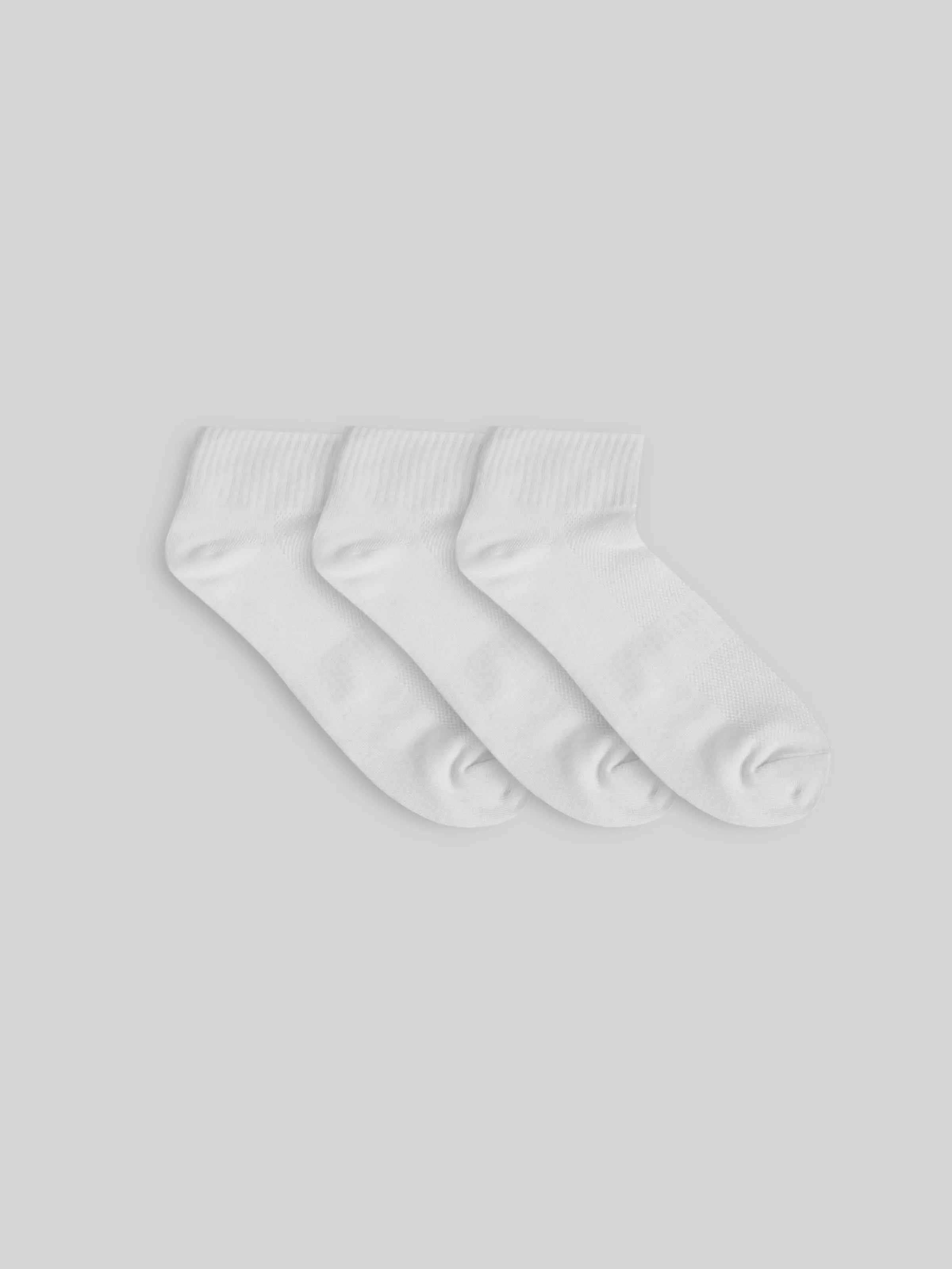 Basic Cushion 3-Pack Ankle Socks