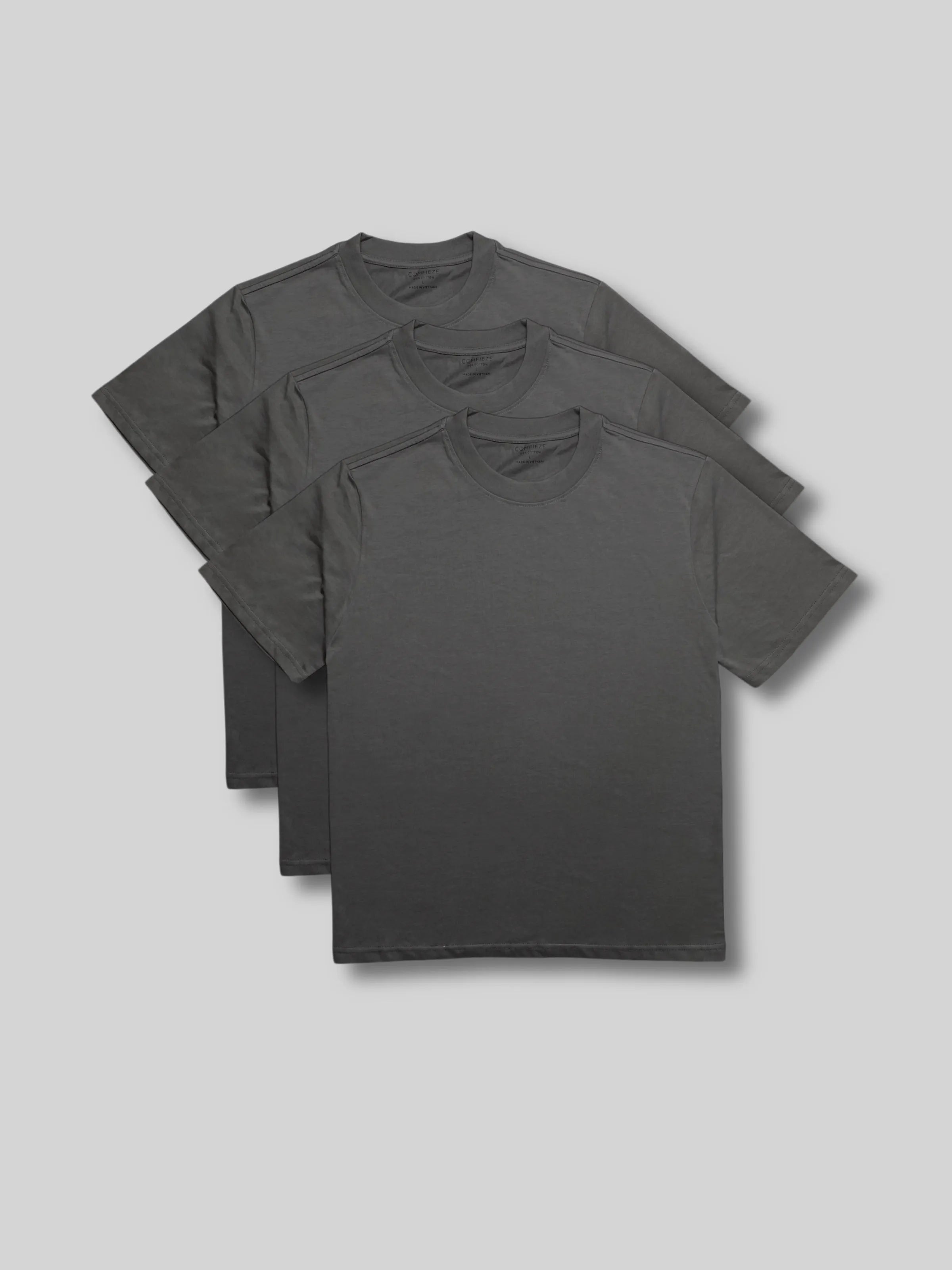 Heavyweight Cotton 3-Pack Crewneck T-Shirt