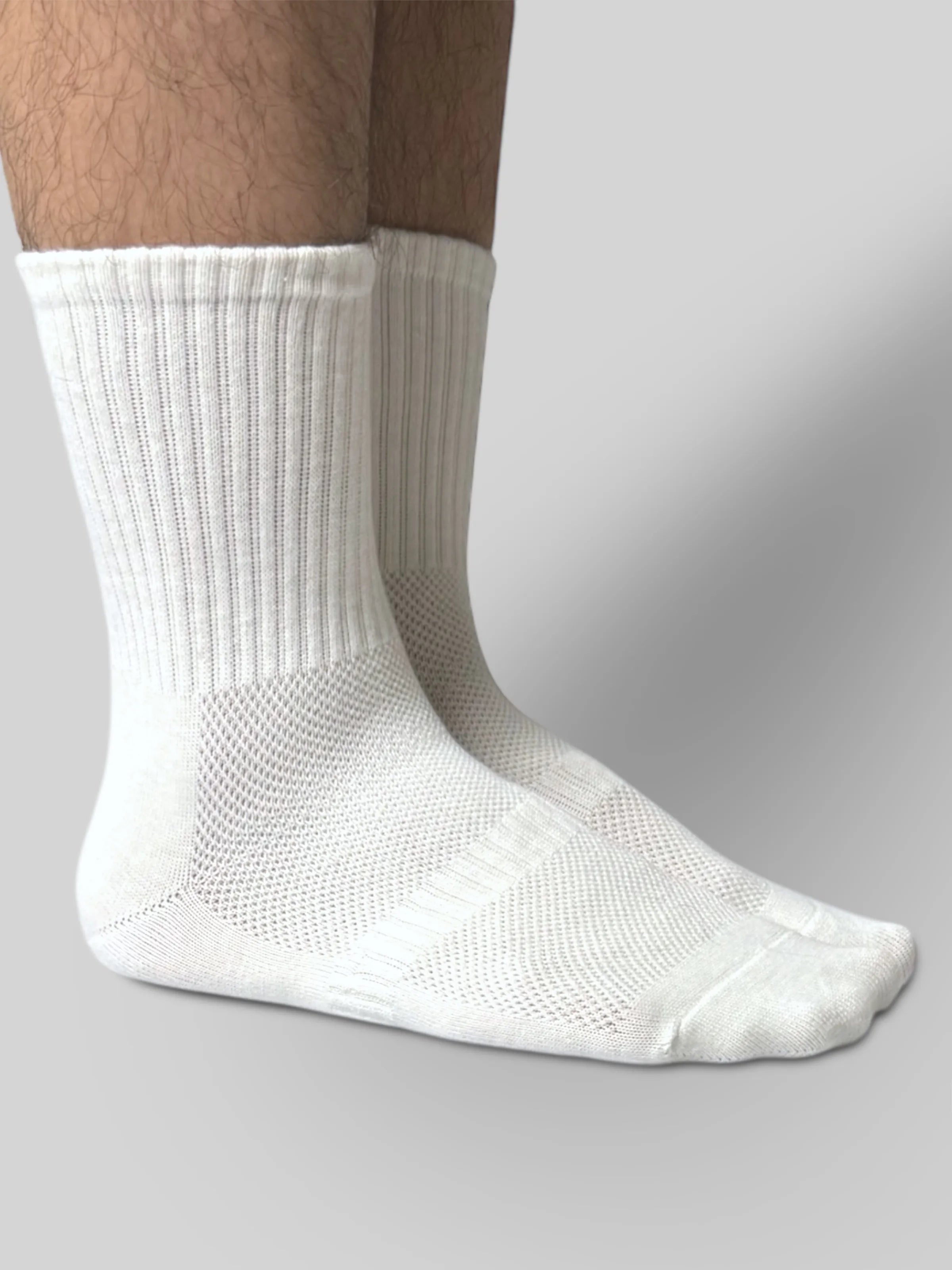 Basic Cushion 3-Pack High Crew Socks