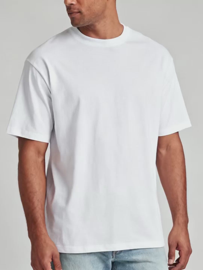 Heavyweight Cotton Crewneck T-Shirt